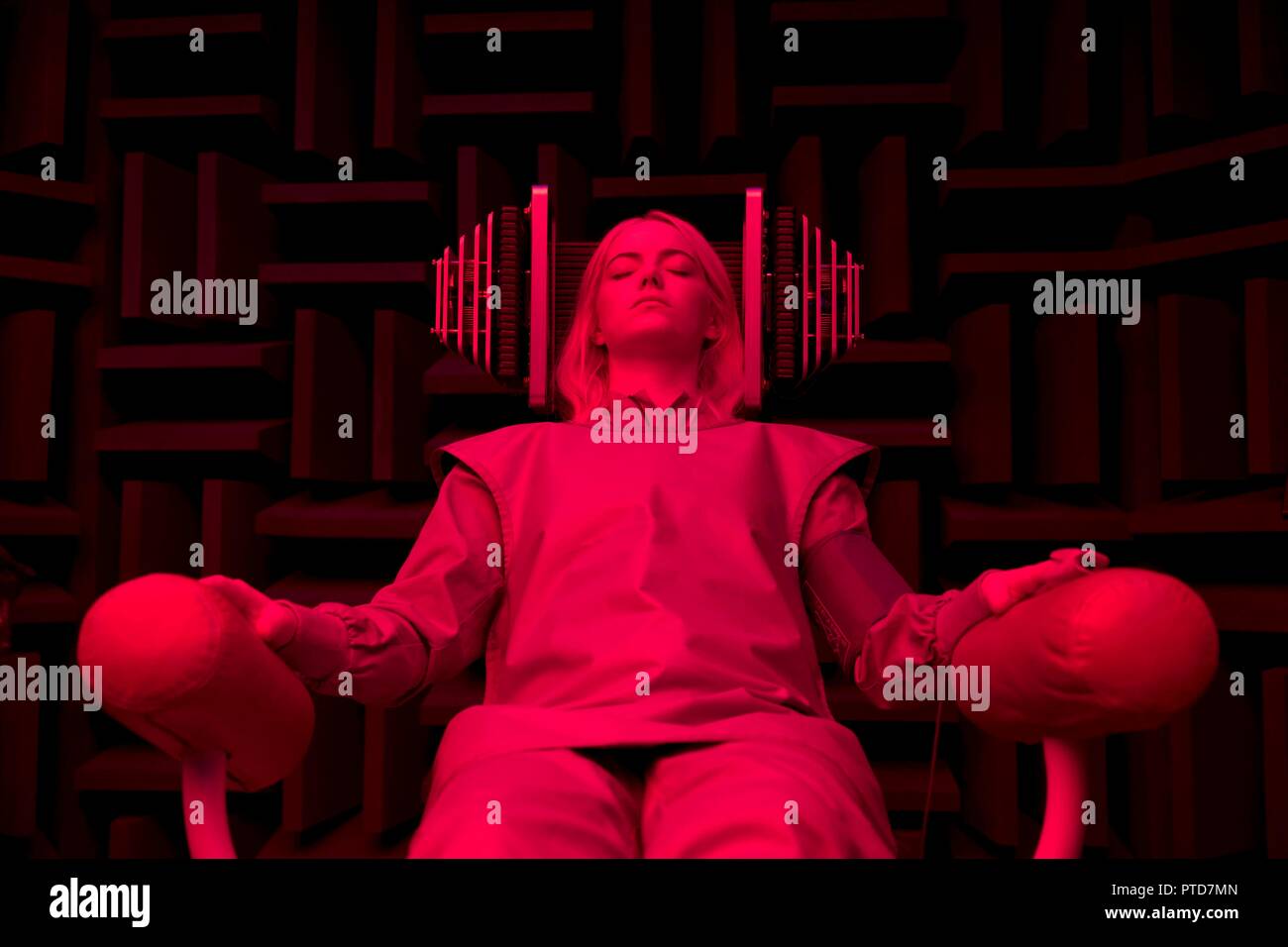 Original film title: MANIAC. English title: MANIAC. Year: 2018. Director: CARY FUKUNAGA. Stars: EMMA STONE. Credit: PARAMOUNT TELEVISION / Album Stock Photo