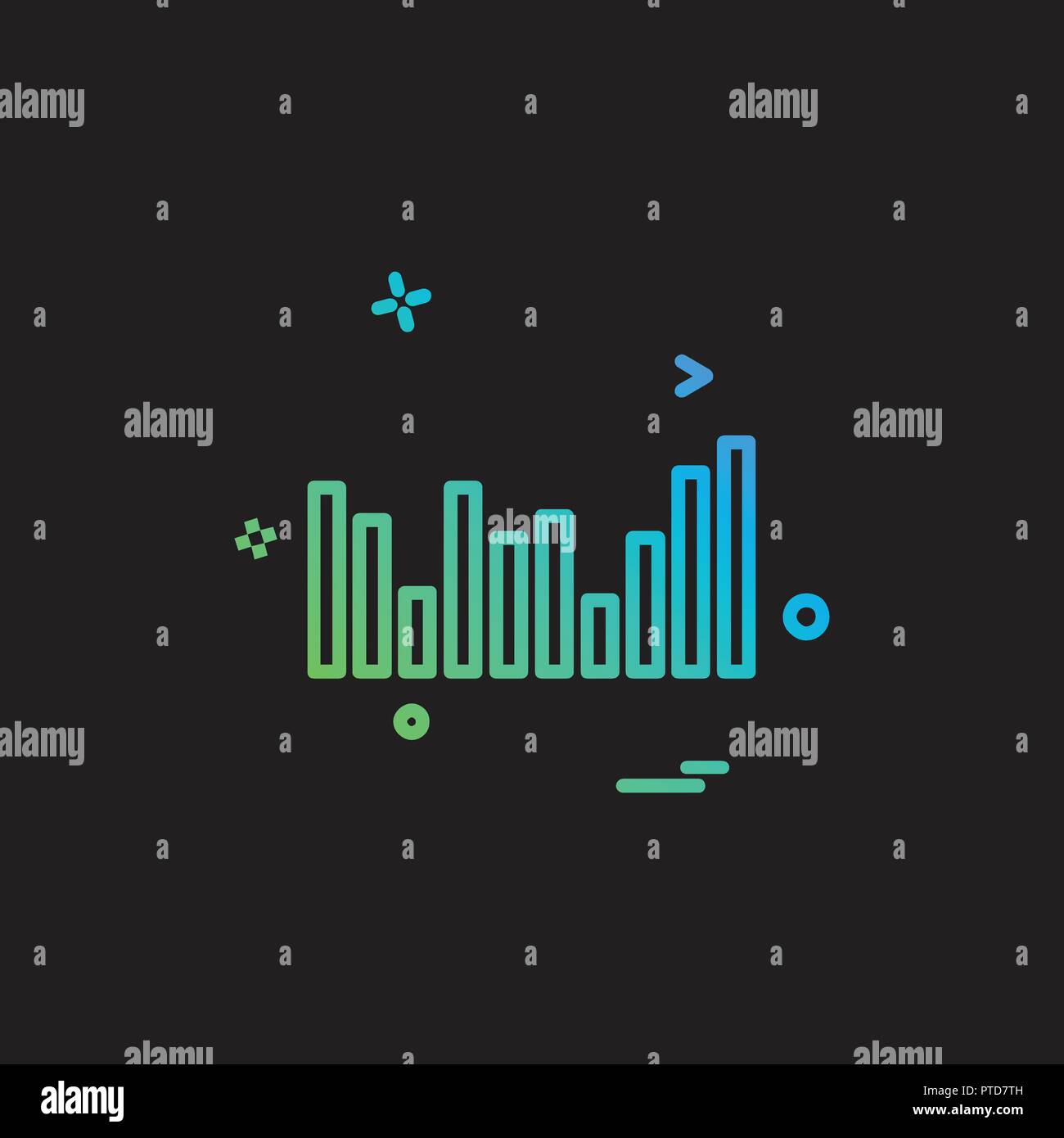 Graph icon design vector Stock Vector Image & Art - Alamy