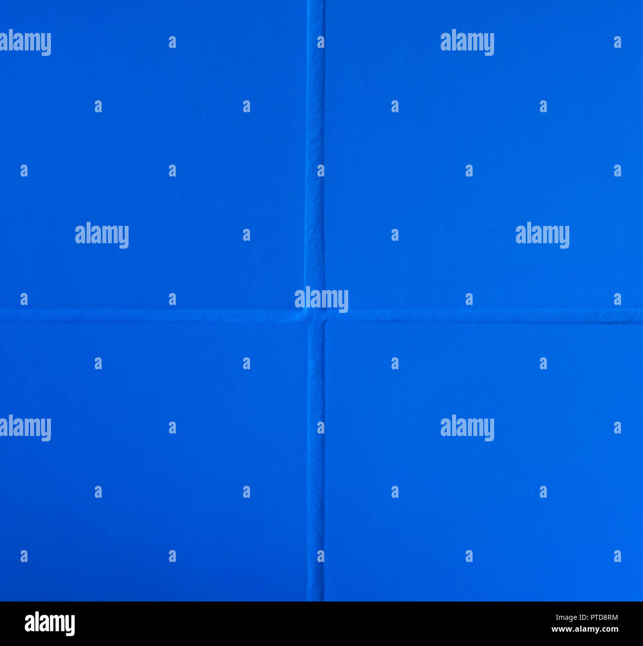 Blue tiles pattern texture macro closeup background Stock Photo