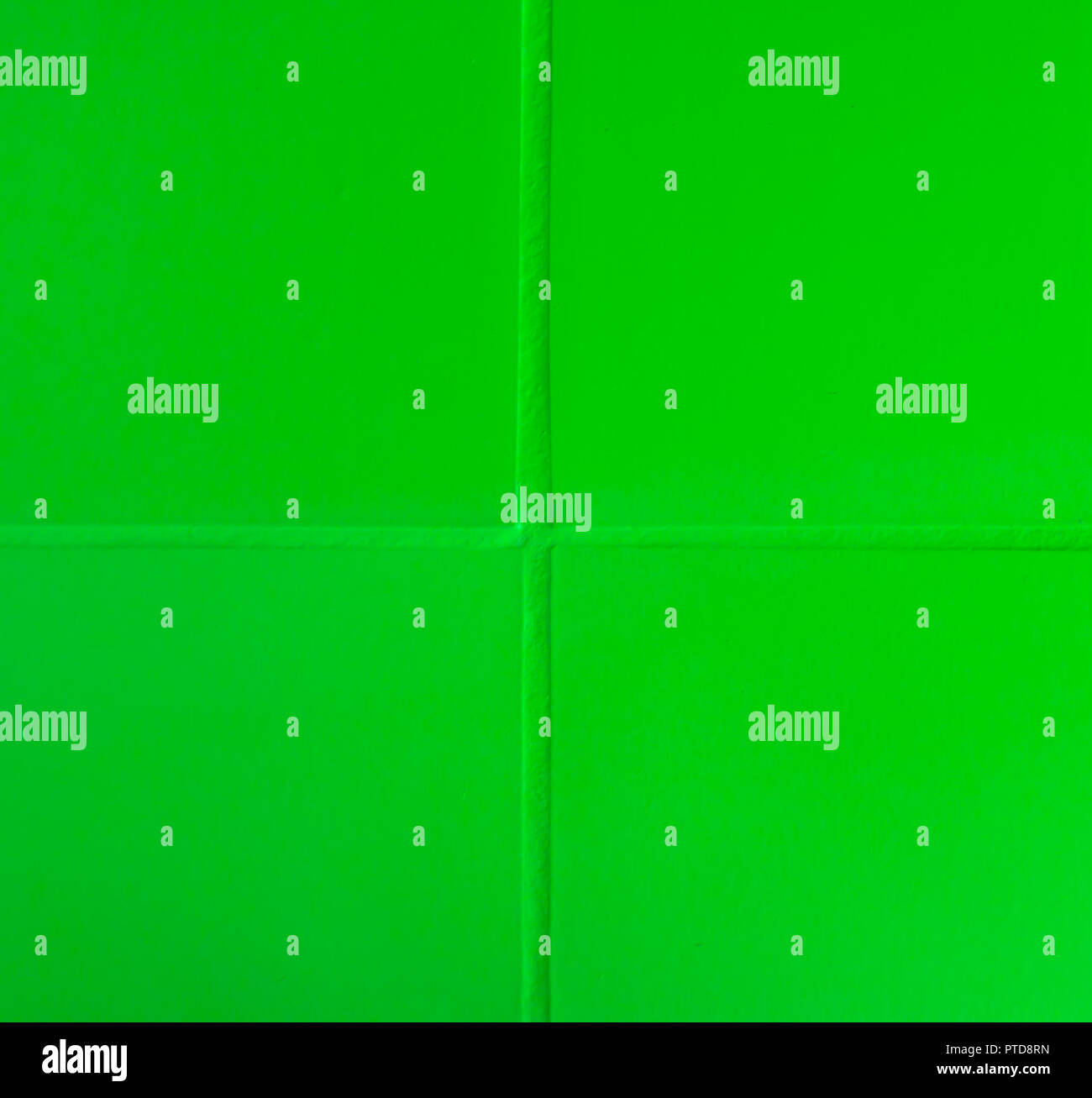 Green bathroom tiling texture macro closeup background Stock Photo