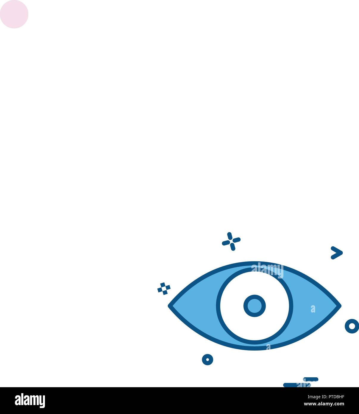 Eye icon design vector Stock Vector Image & Art - Alamy