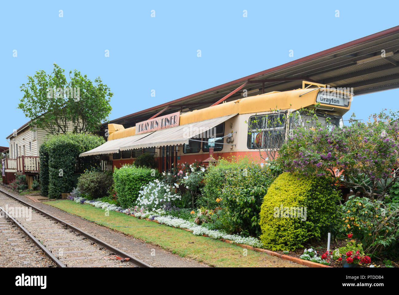 Drayton Diner at the DownsSteam Tourist Railway & Museum, Toowoomba