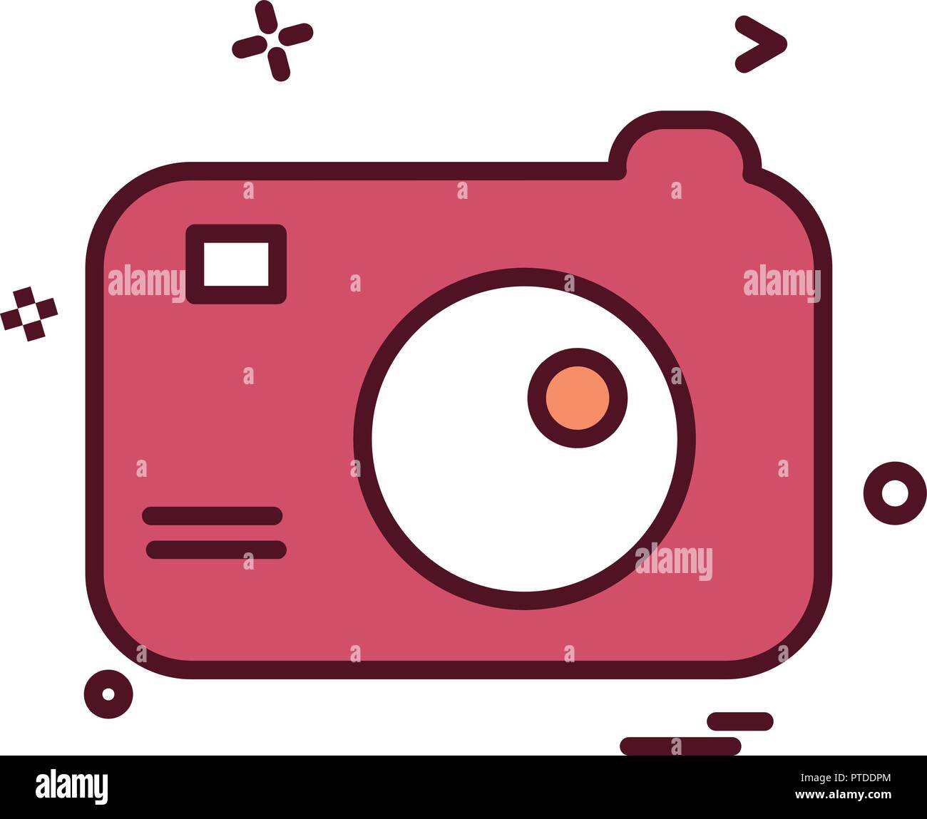 Camera icon design vector Stock Vector Image & Art - Alamy