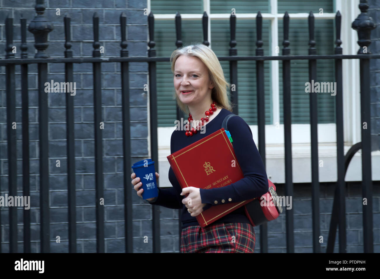 London,UK,9th October 2018,Chief Secretary to the Treasury, The Rt Hon ...