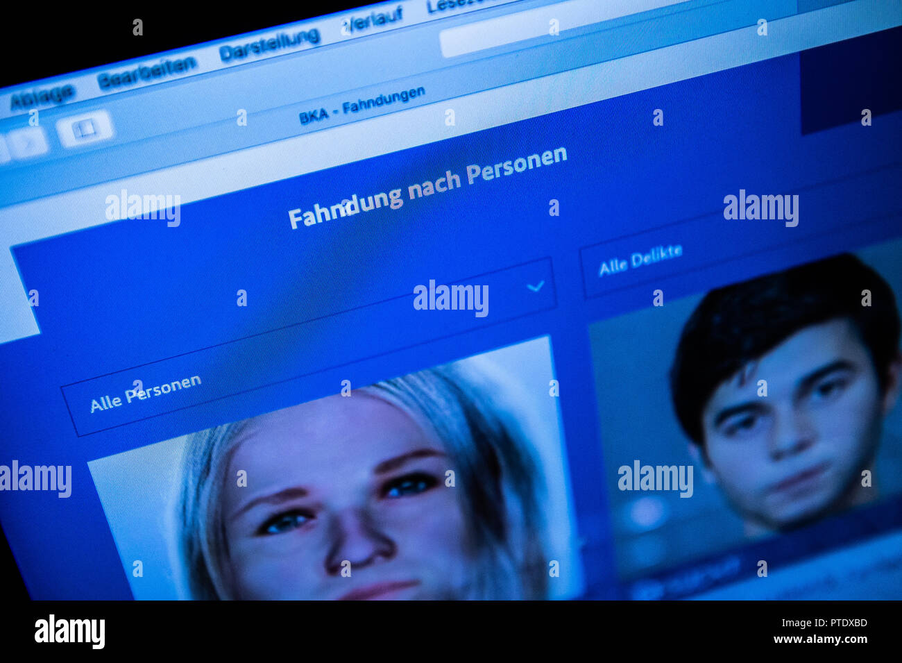 Federal search of criminals and missing persons Federal search of criminals and missing persons