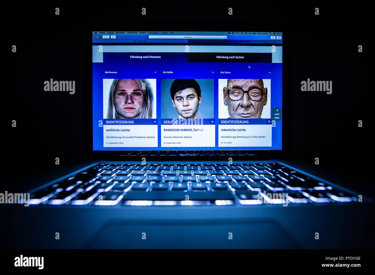 Federal search of criminals and missing persons Federal search of criminals and missing persons