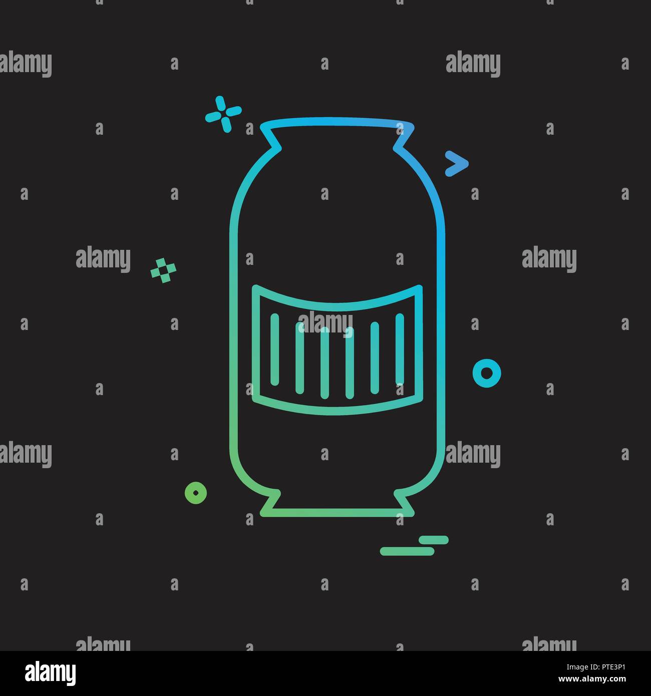 Flour bag icon design vector Stock Vector Image & Art Alamy