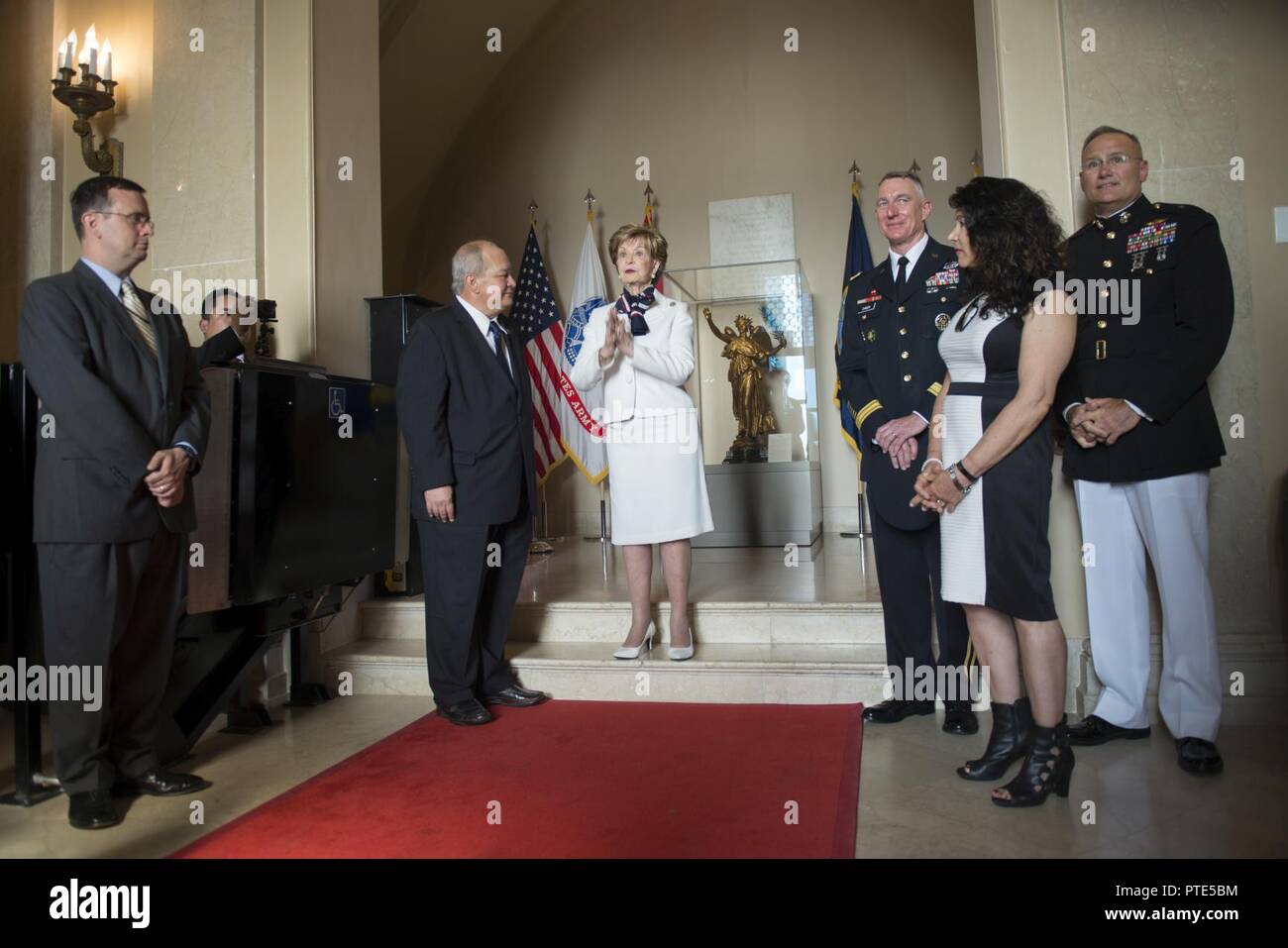 Congresswoman Madeleine Bordallo of Guam speaks to delegates of Guam