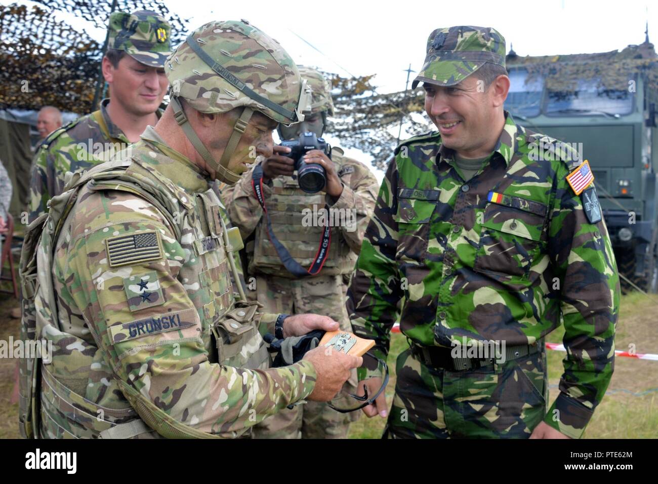 U.S. Army Maj. Gen. John Gronski, Deputy Commanding General, Army ...