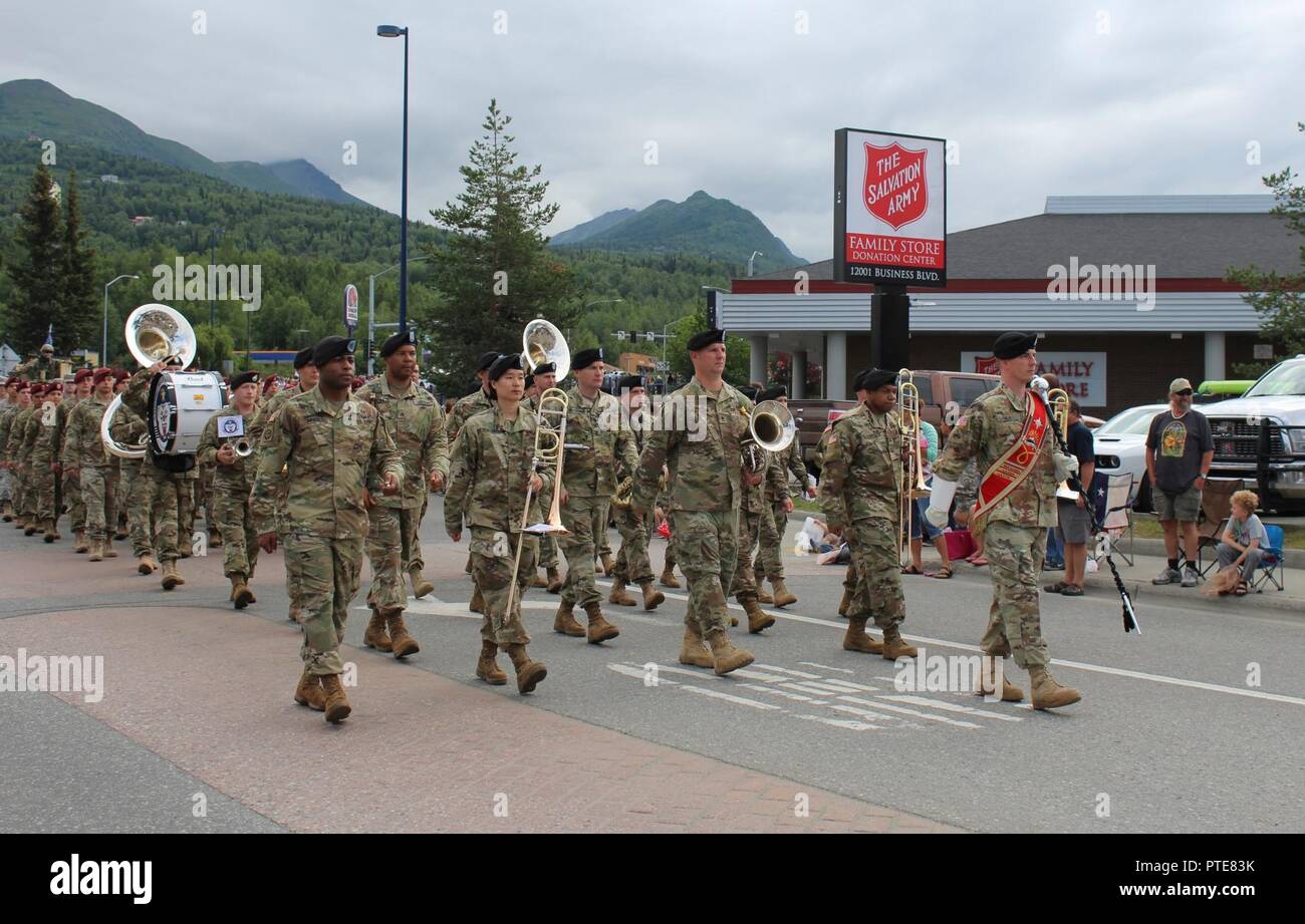U.S. Army Alaska’s 9th Army Band from Joint Base ElmendorfRichardson