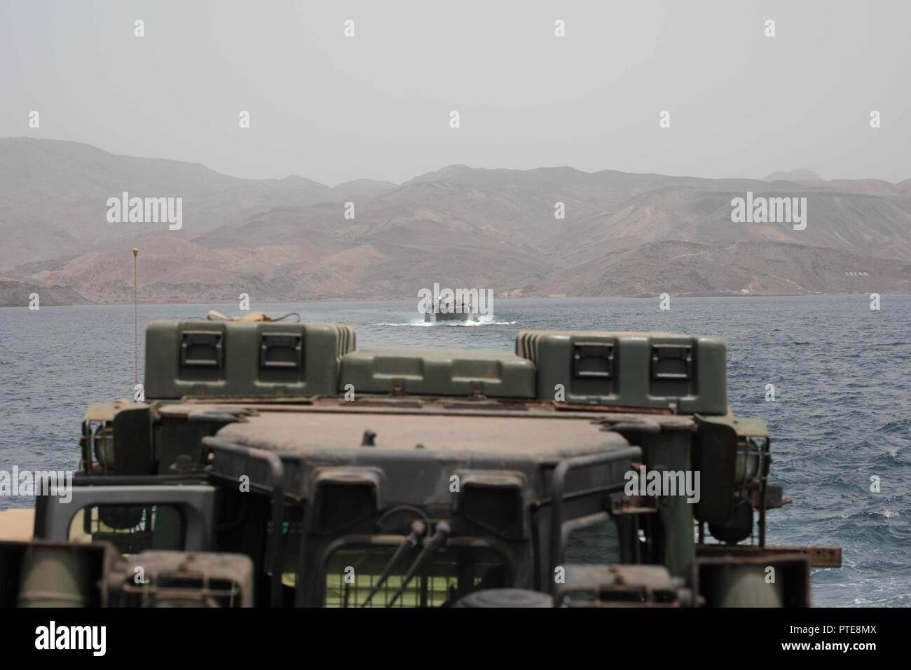 BEACH, Djibouti (July 11, 20170) A landing craft utility (LCU) assigned ...