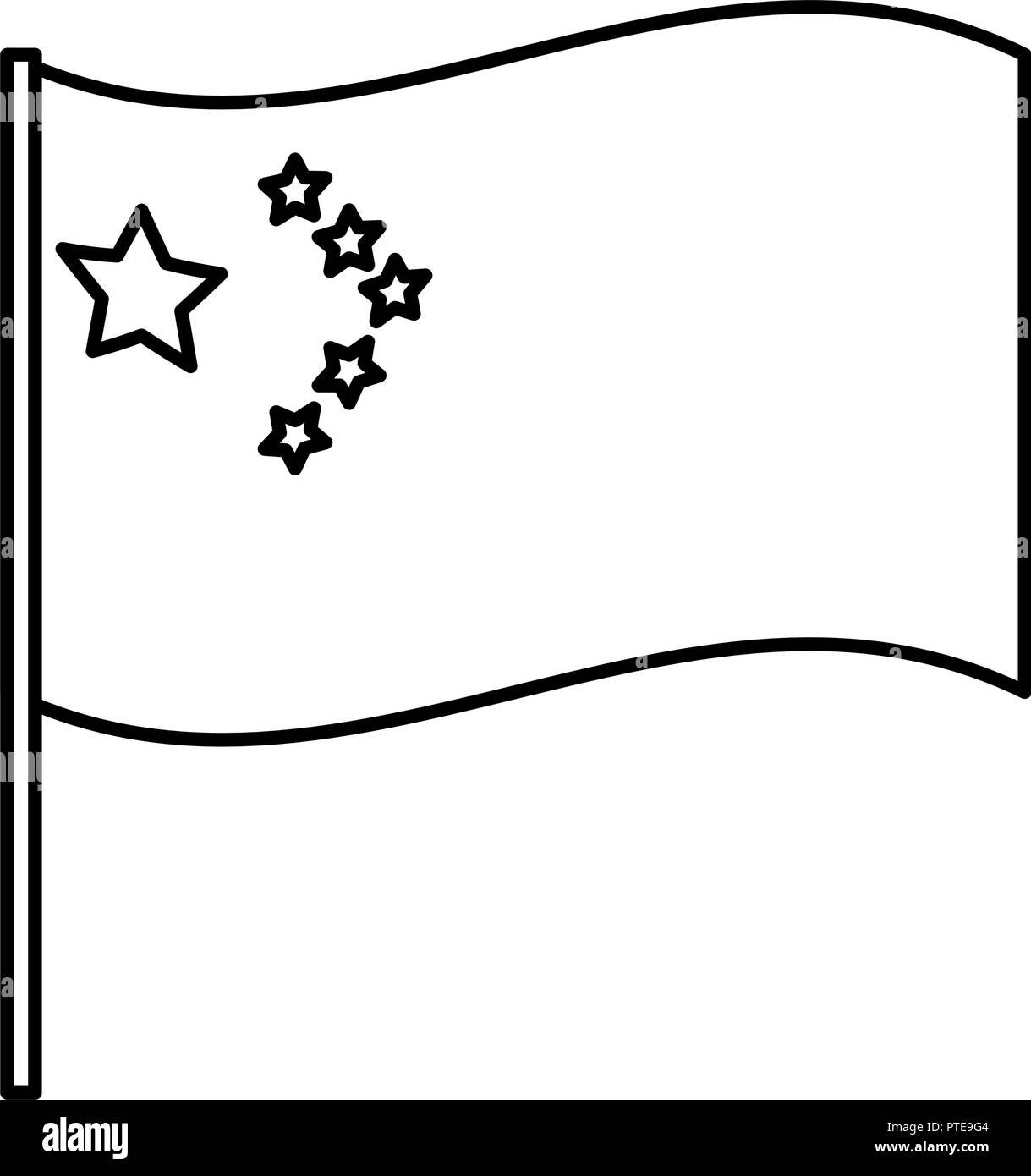 The national emblem of china Black and White Stock Photos & Images Alamy