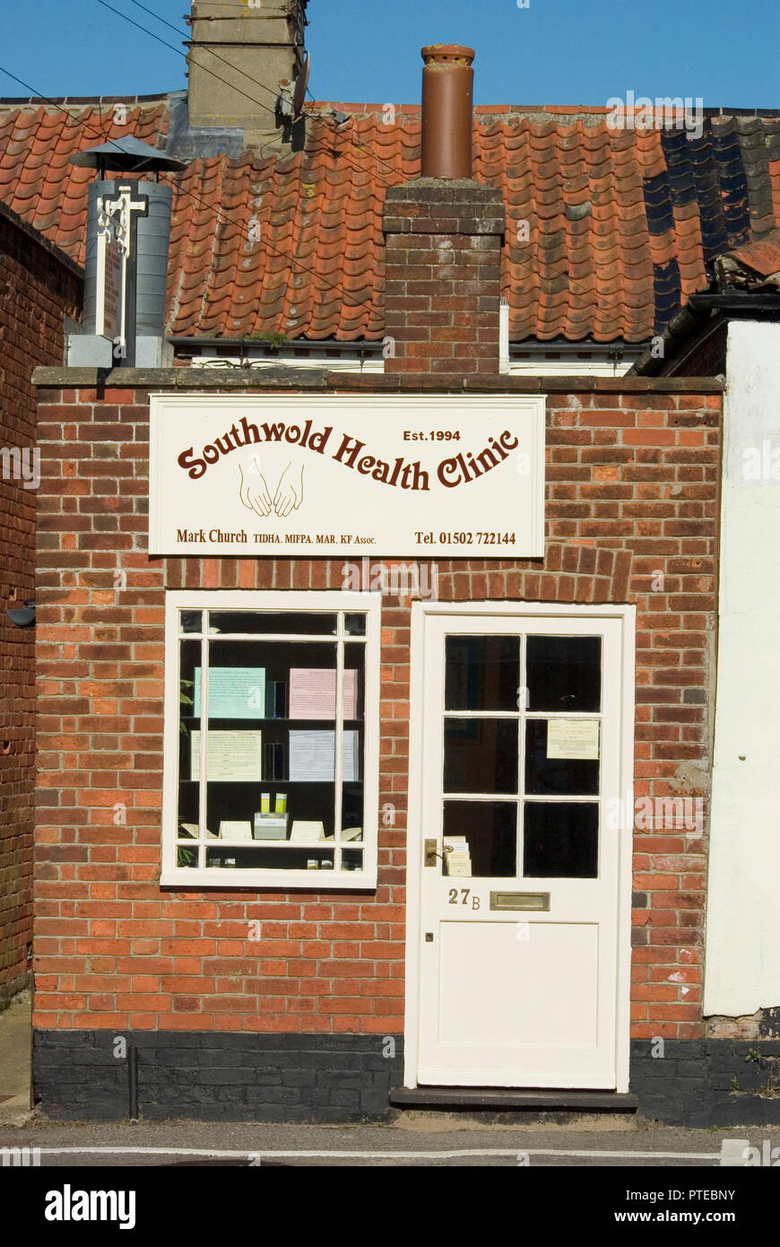 Southwold Health Clinic Stock Photo