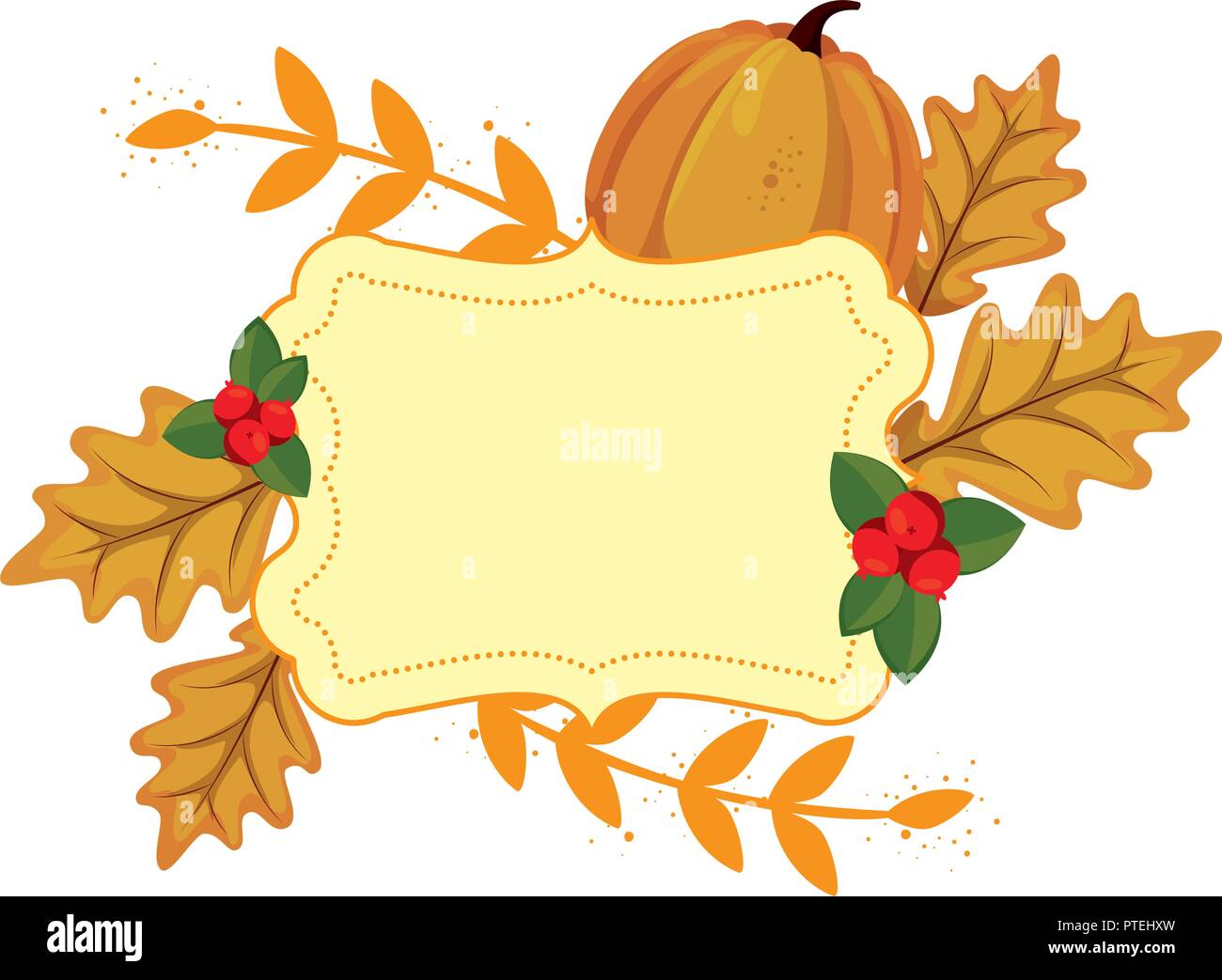 frame with floral decoration Stock Vector Image & Art - Alamy
