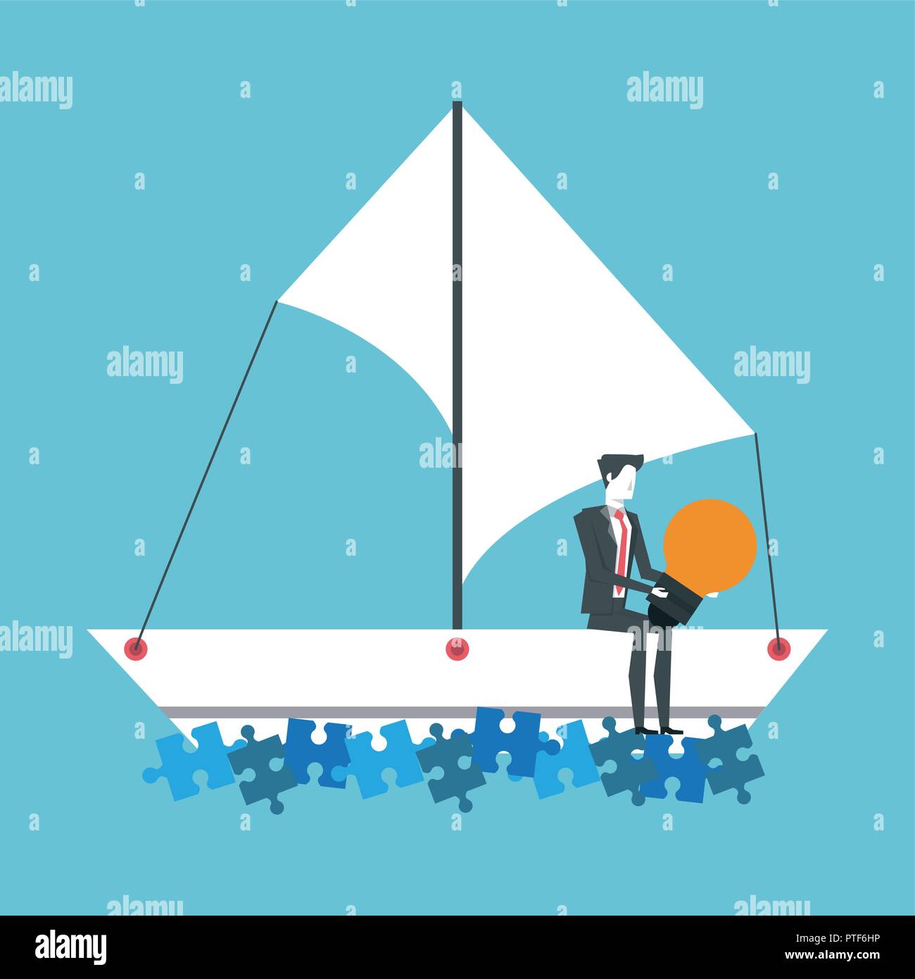 business leader and visionary Stock Vector Image & Art - Alamy