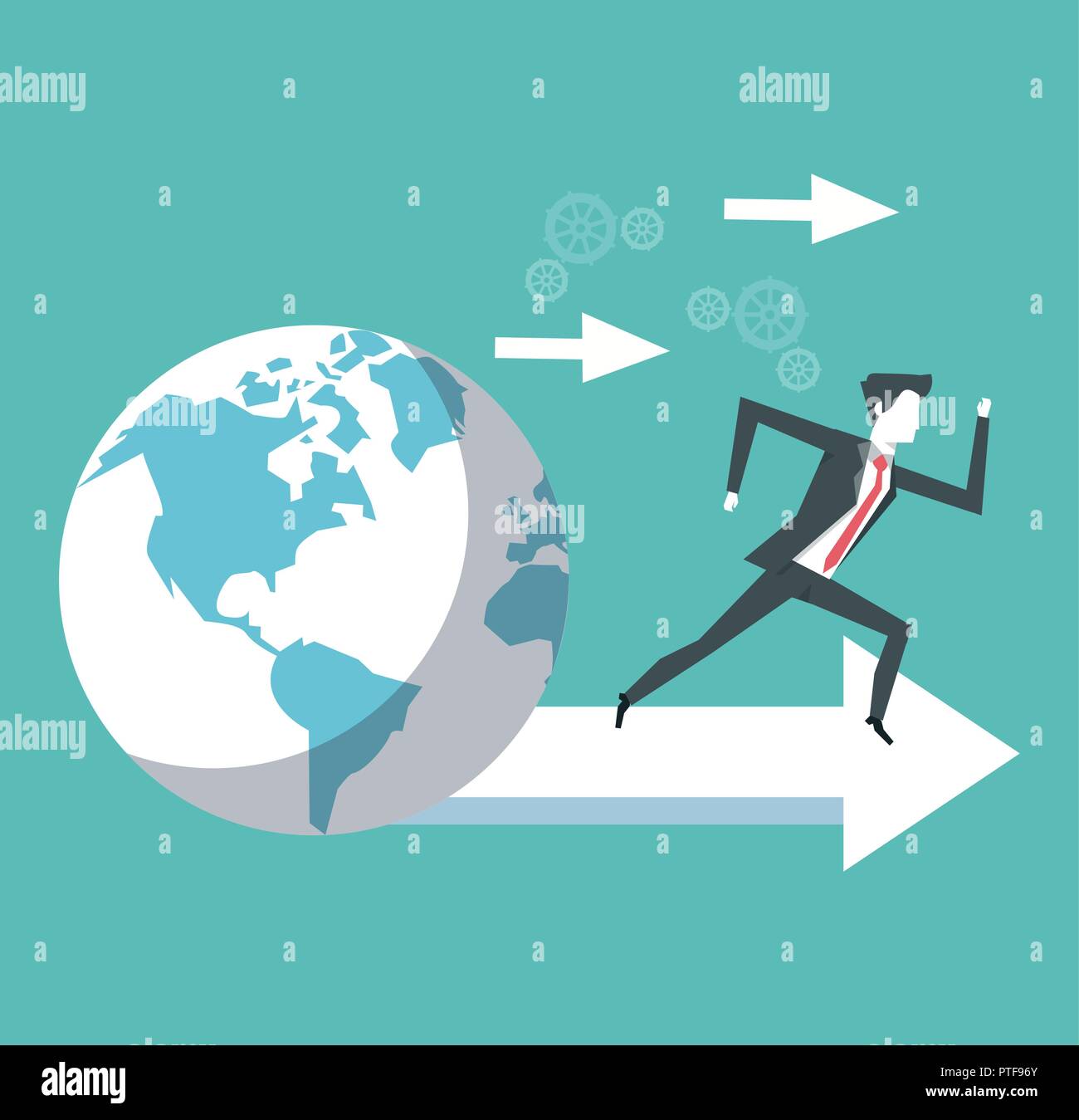 business world leader Stock Vector Image & Art - Alamy