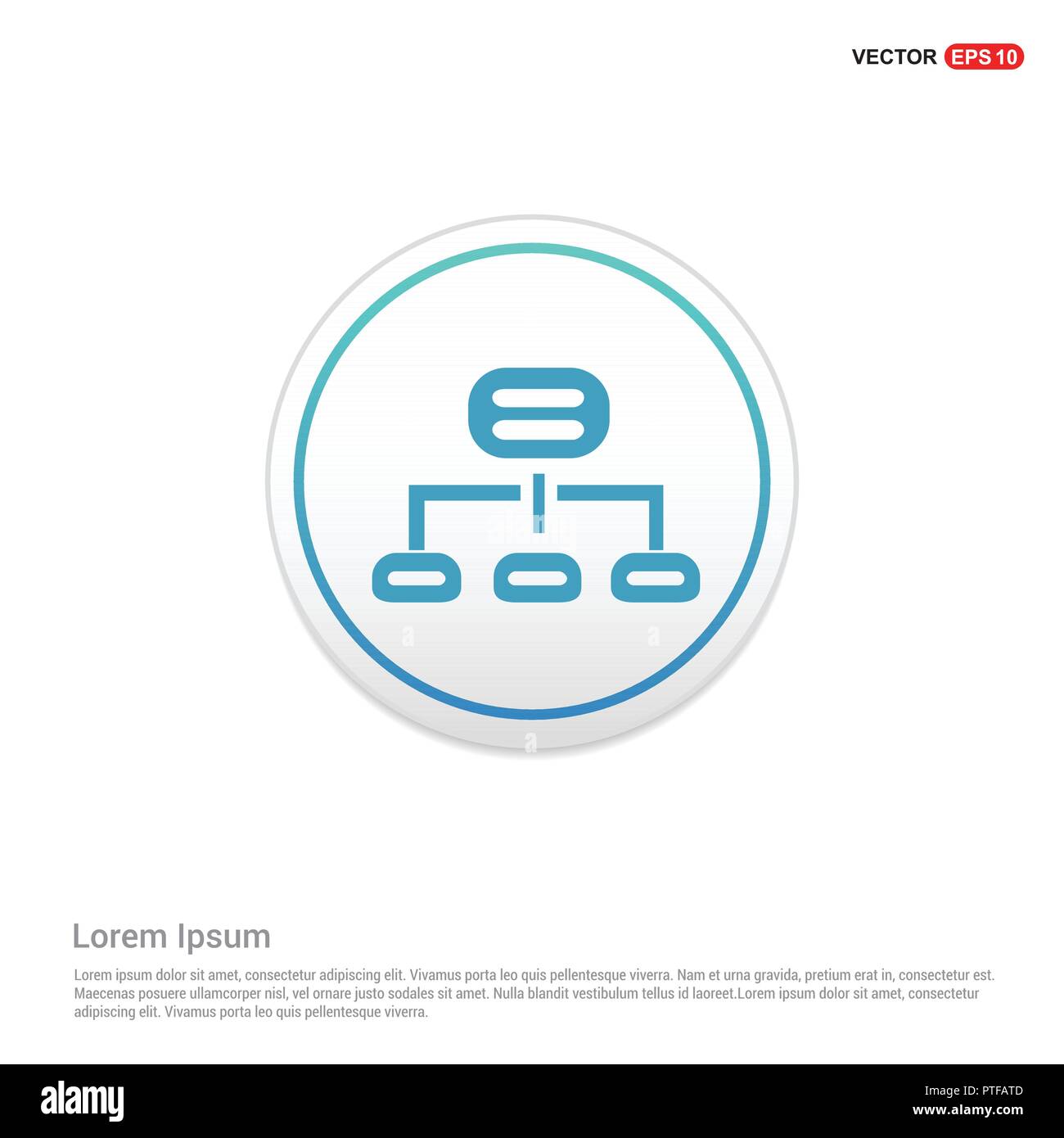 Computer network icon - white circle button Stock Vector Image & Art ...