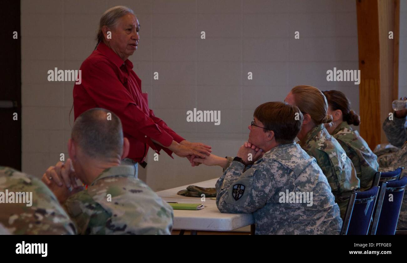 Albert Foote Sr., an elder Native American from Poplar, Montana was