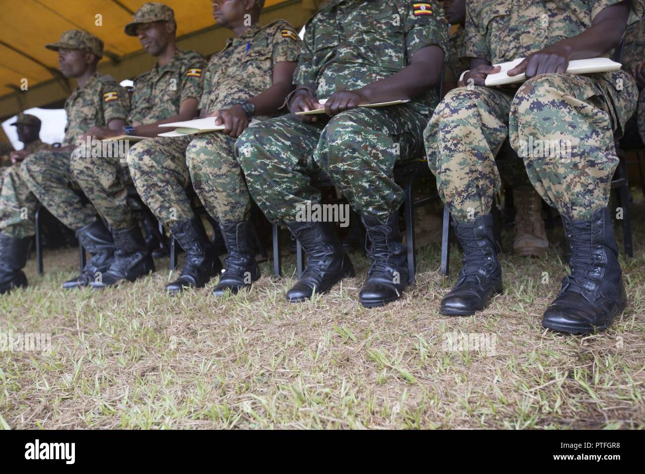Uganda People s Defence Force Service Members Wait For Their Names To Uganda People s Defence Force Service Members Wait For Their Names To