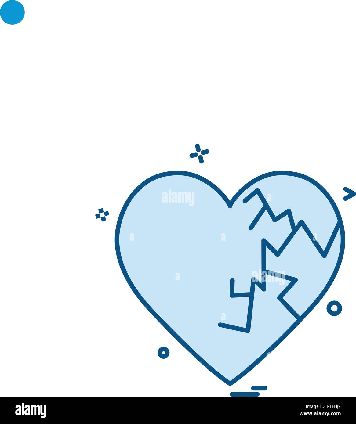 Hearts icon design vector Stock Vector Image & Art - Alamy