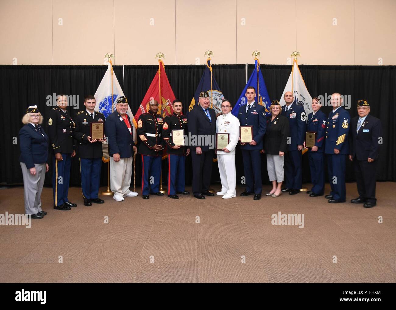 American legion spirit of service award hires stock photography and
