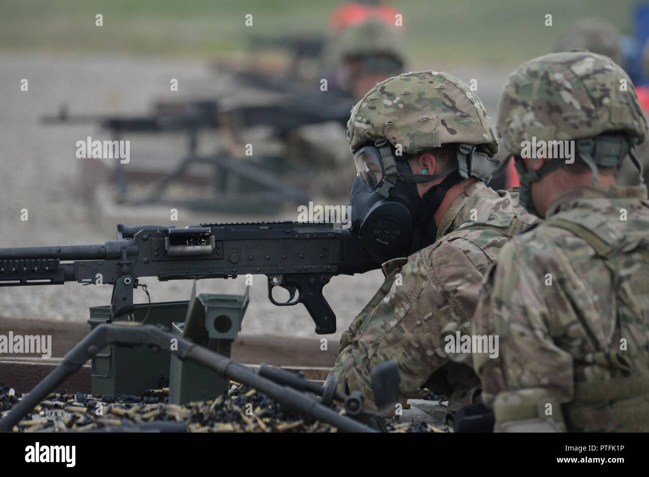 U.S. Air Force Senior Airman Andrew Delvo, of the 219th Security Forces ...
