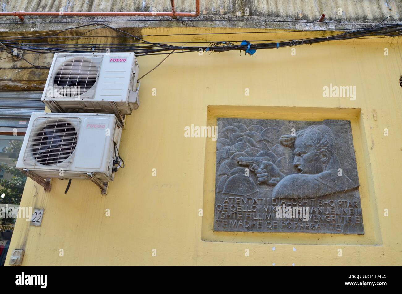 Air conditioning unit albania hires stock photography and images Alamy