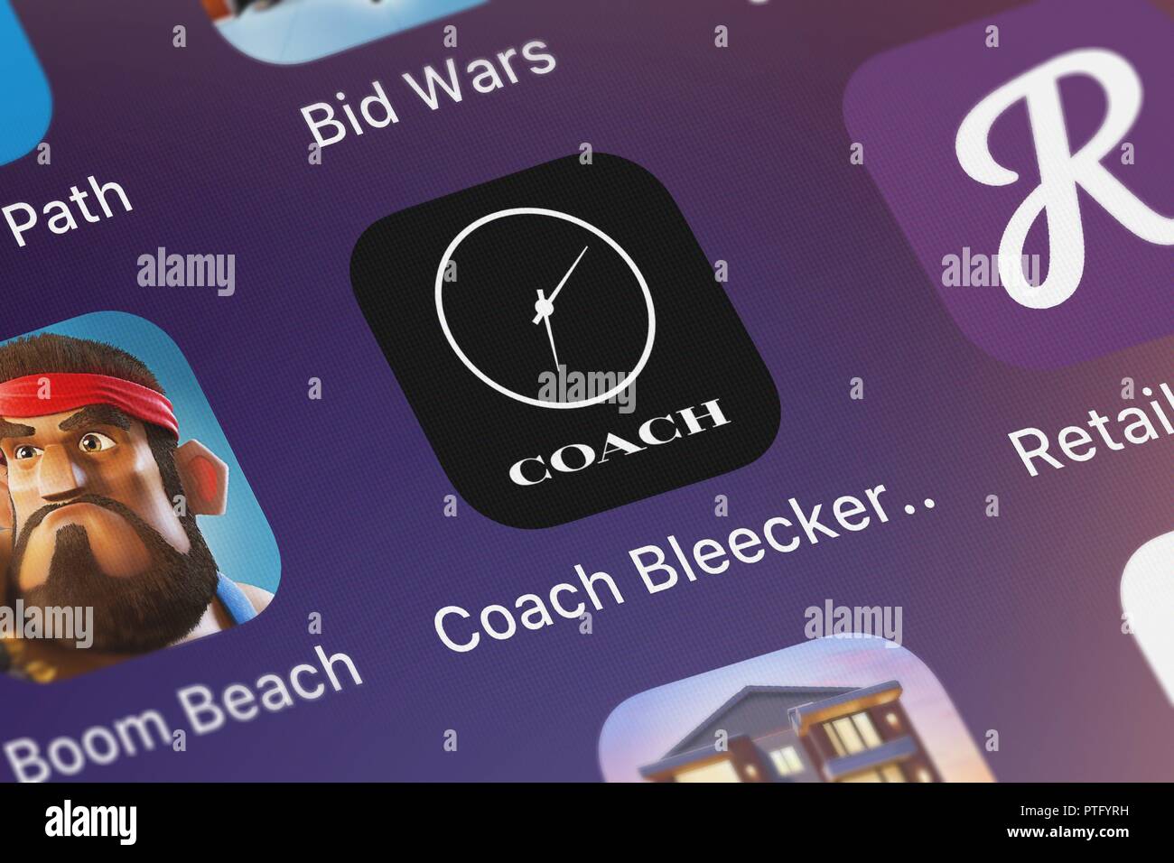 coach bleecker smart watch