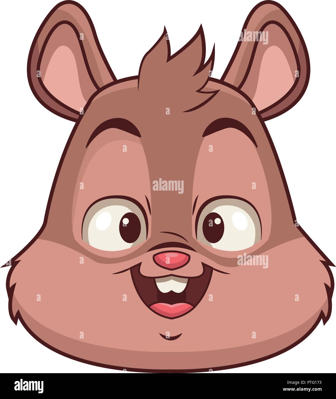 Squirrel cute cartoon Stock Vector Image & Art Alamy