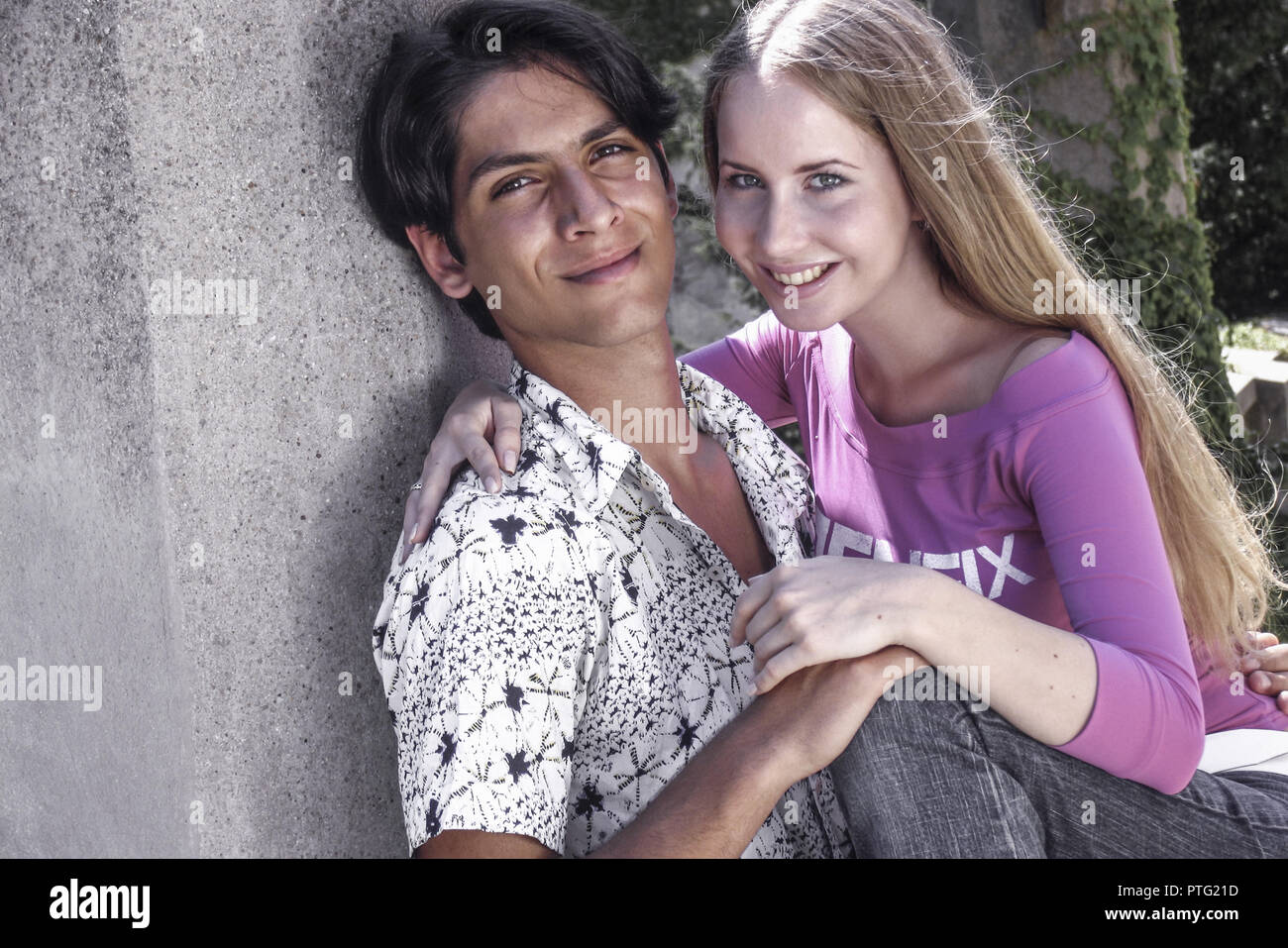 Teenager flirten