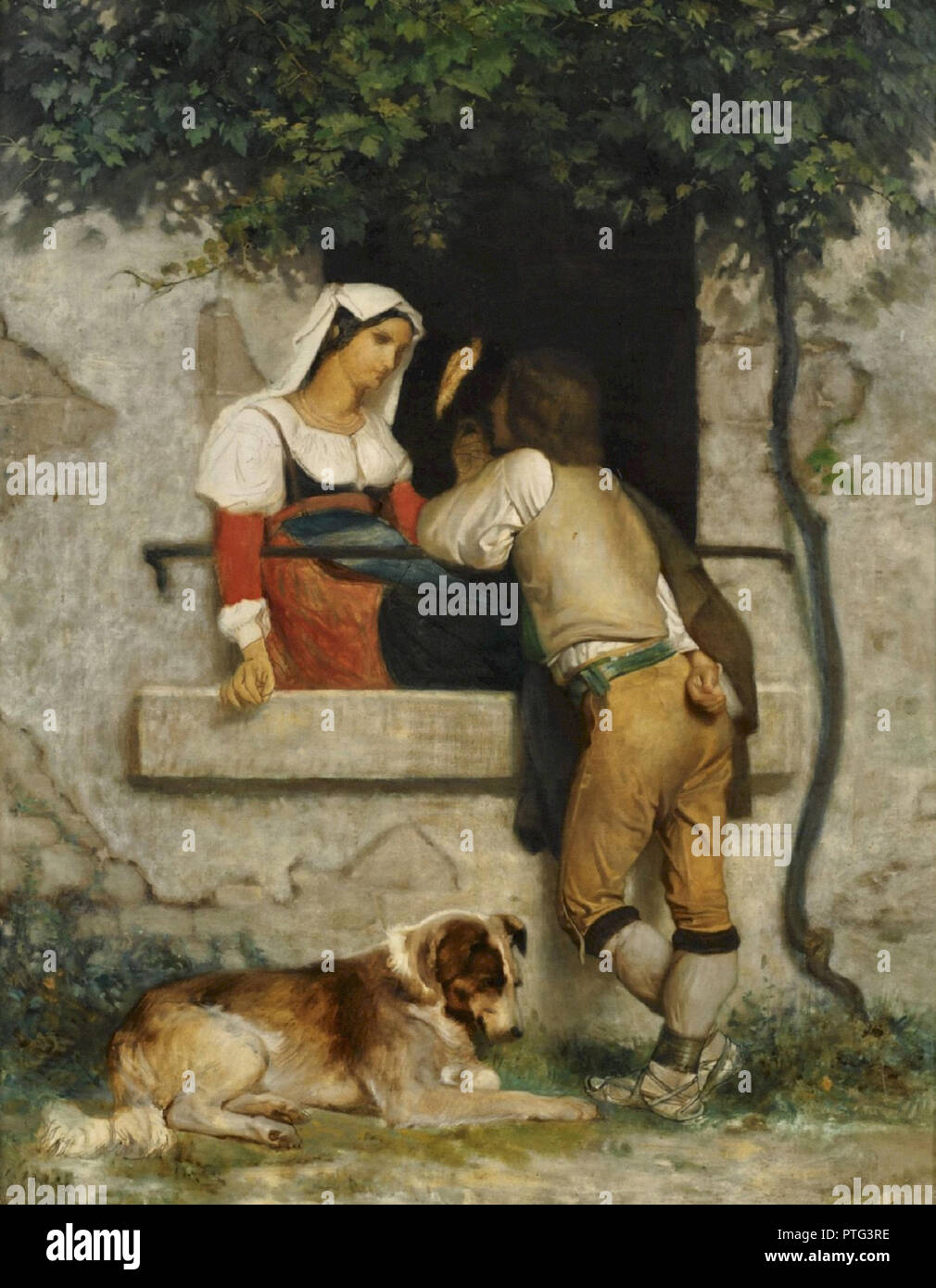 Italian school painting xix hi-res stock photography and images - Alamy