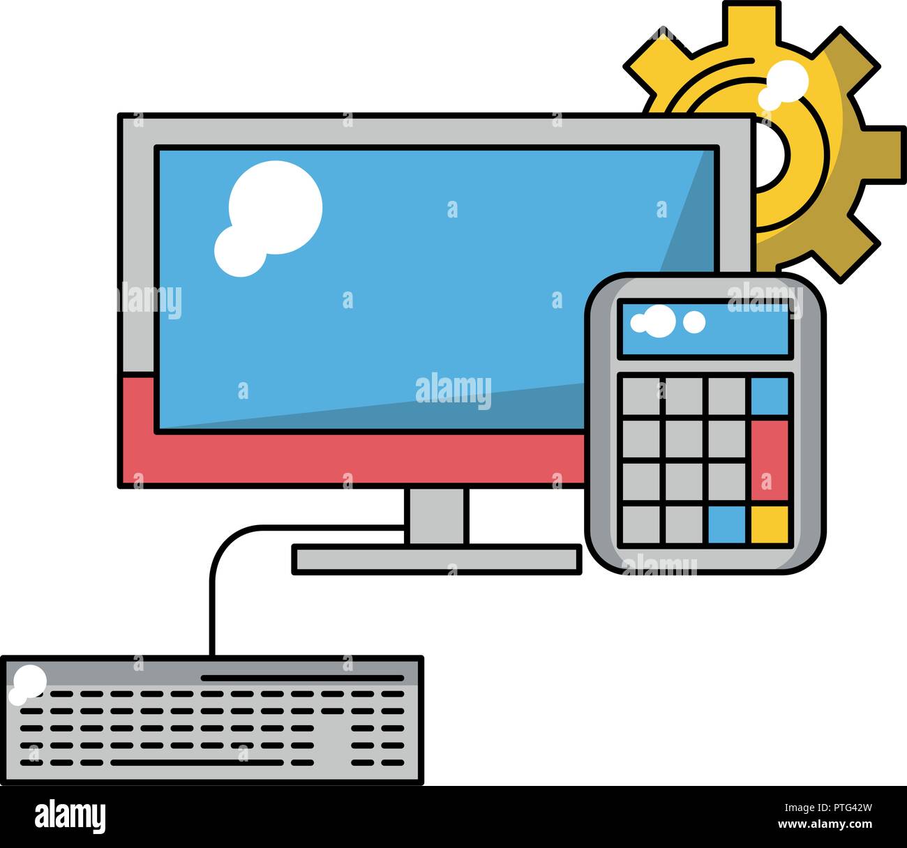 Business and technology Stock Vector Image & Art - Alamy