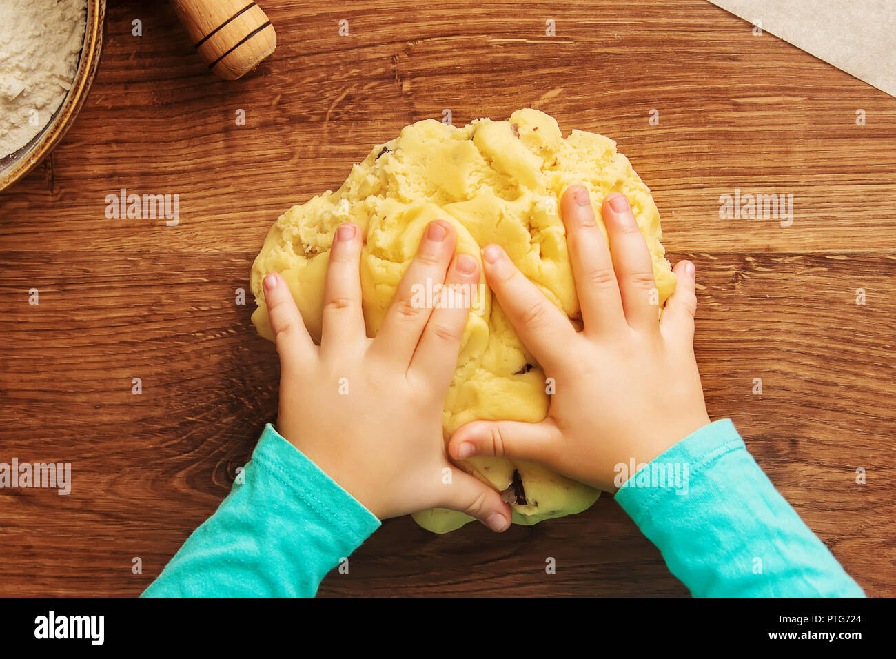 Their own hands. Their own hands