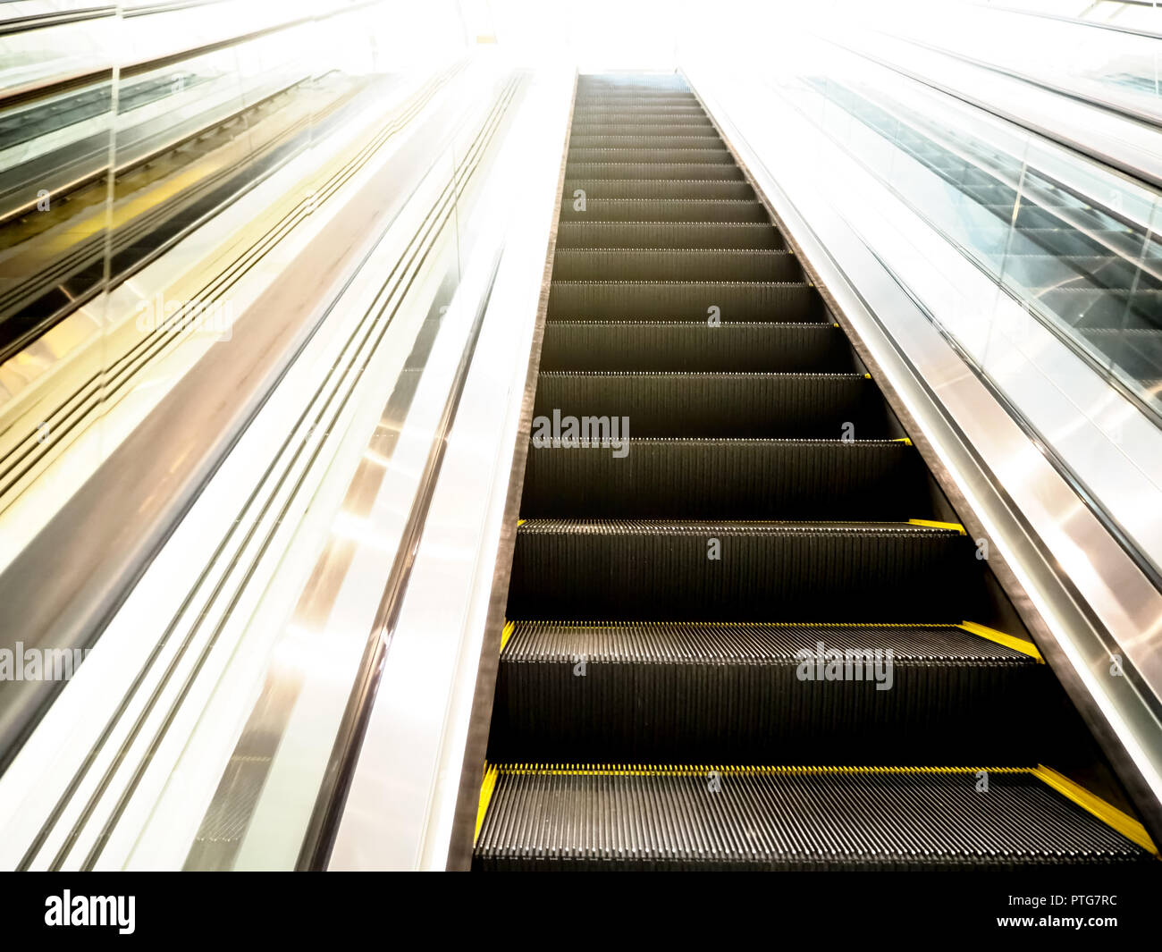 Underground shopping mall escalator hi-res stock photography and images ...
