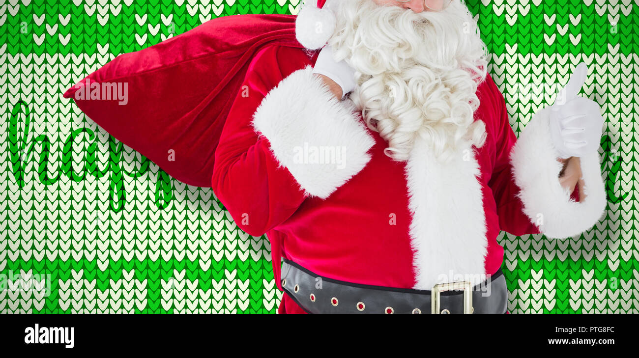 Vintage santa sack hi-res stock photography and images - Alamy