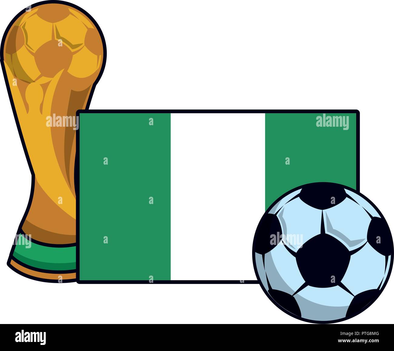 Pin's NIGERIA FOOTBALL ASSOCIATION - Les Aigles Verts - Années 70