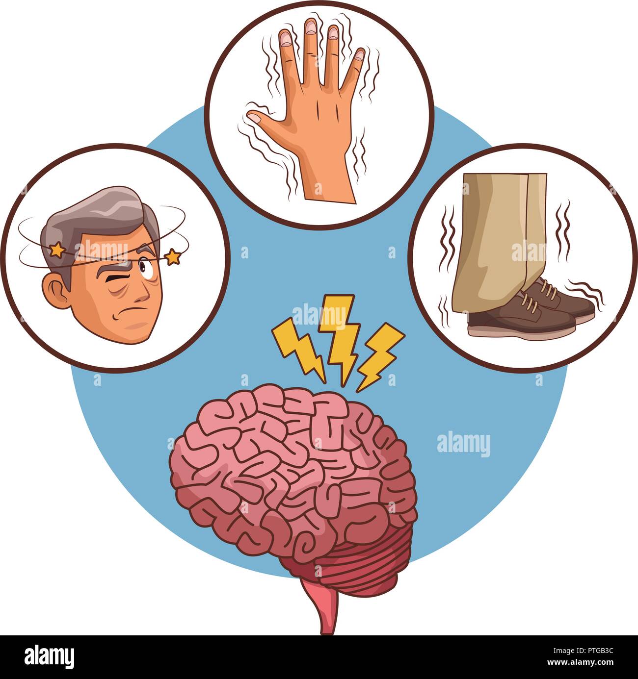 Alzheimer disease cartoon Stock Vector Image & Art Alamy