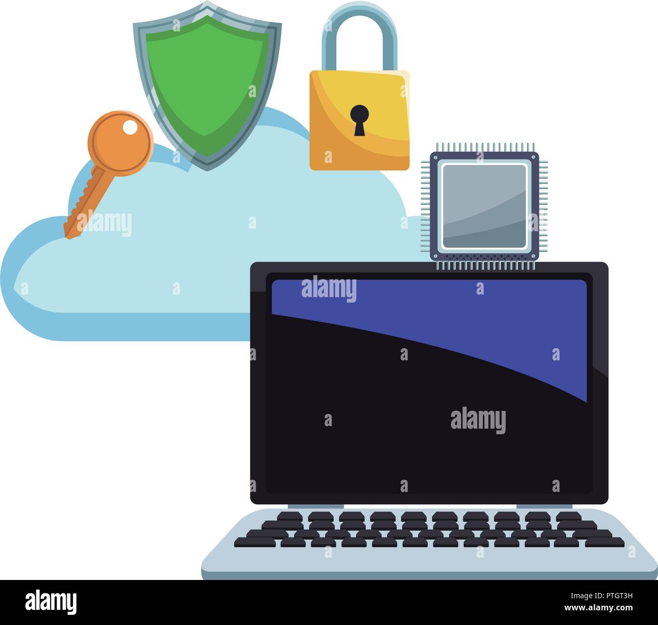 Security system technology Stock Vector Image & Art - Alamy