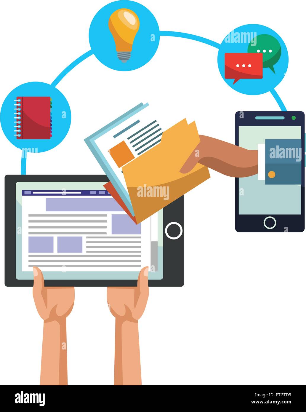 Social network technology Stock Vector Image & Art Alamy