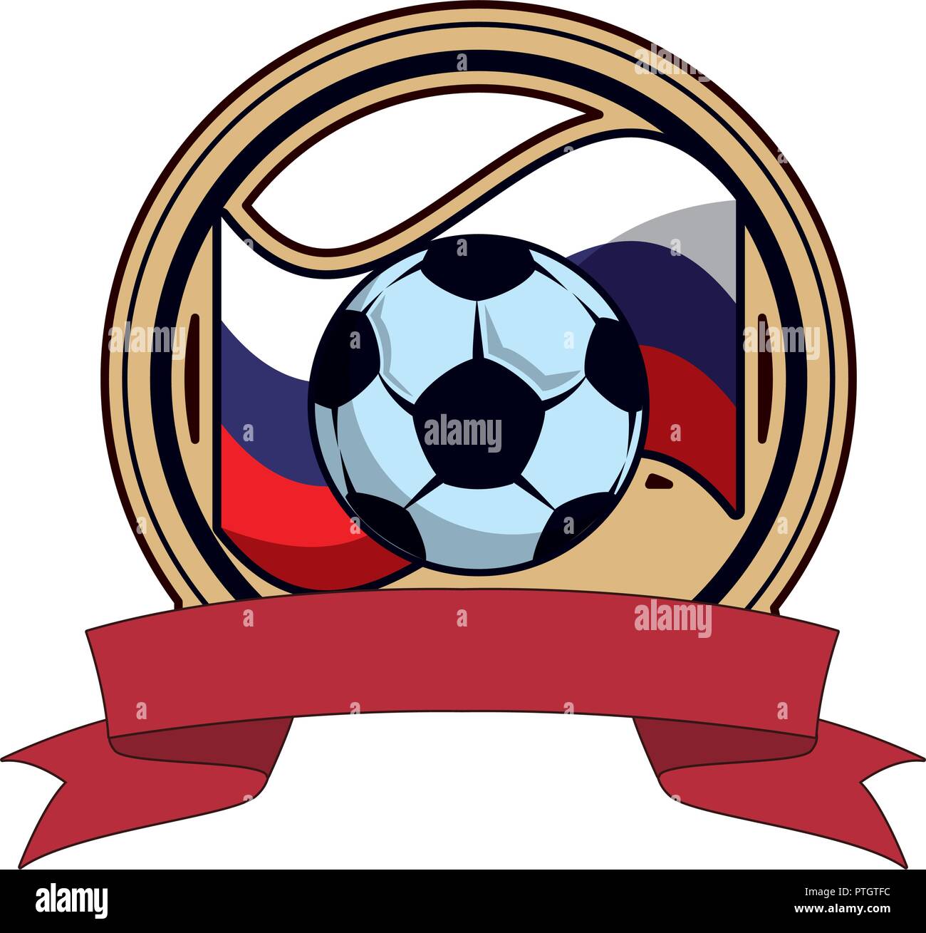 Russia soccer world cup Stock Vector Image & Art Alamy