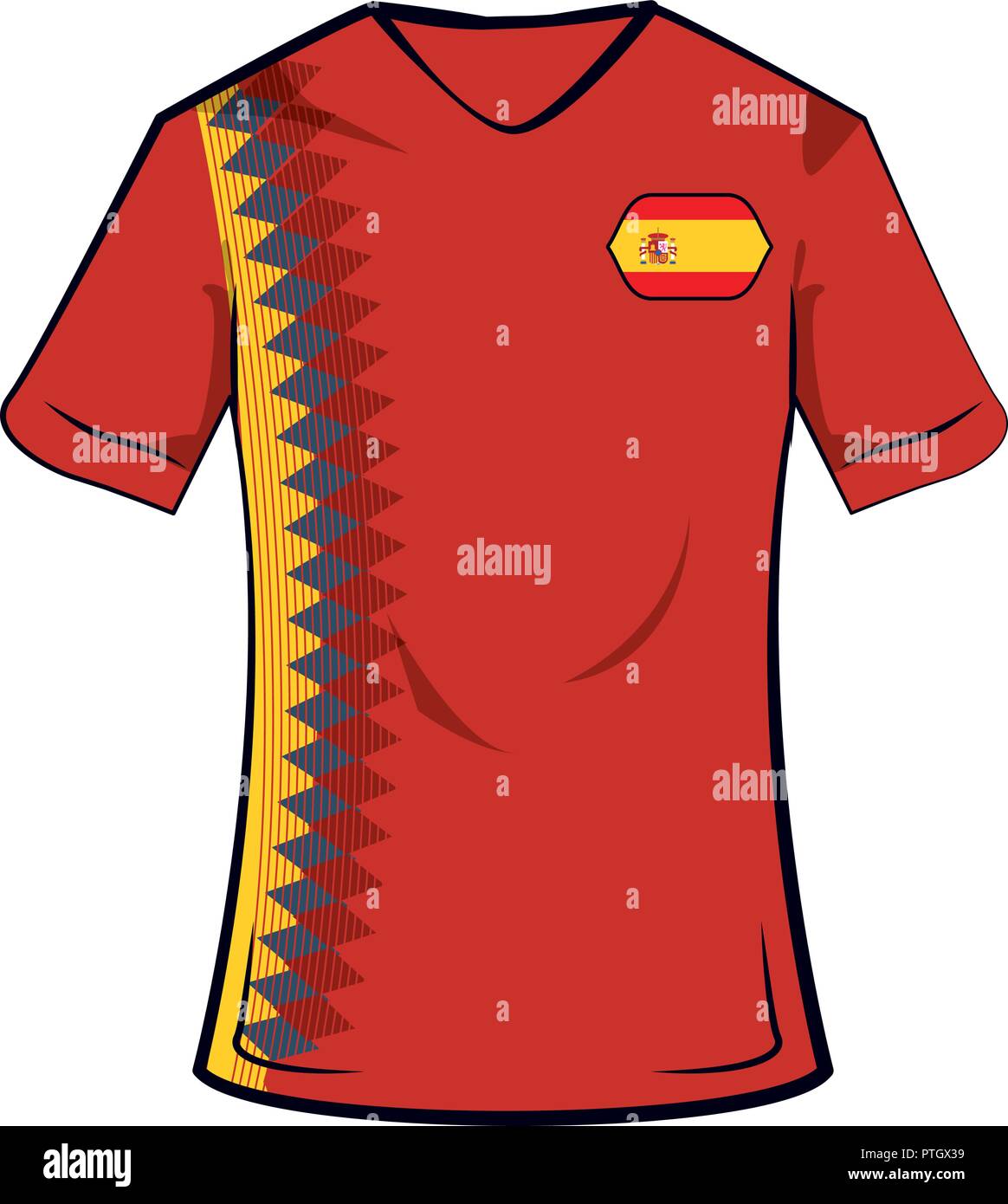 Spain national football team kit hires stock photography and images