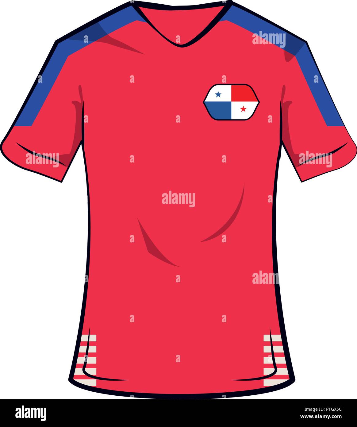 Panama soccer tshirt Stock Vector Image & Art - Alamy
