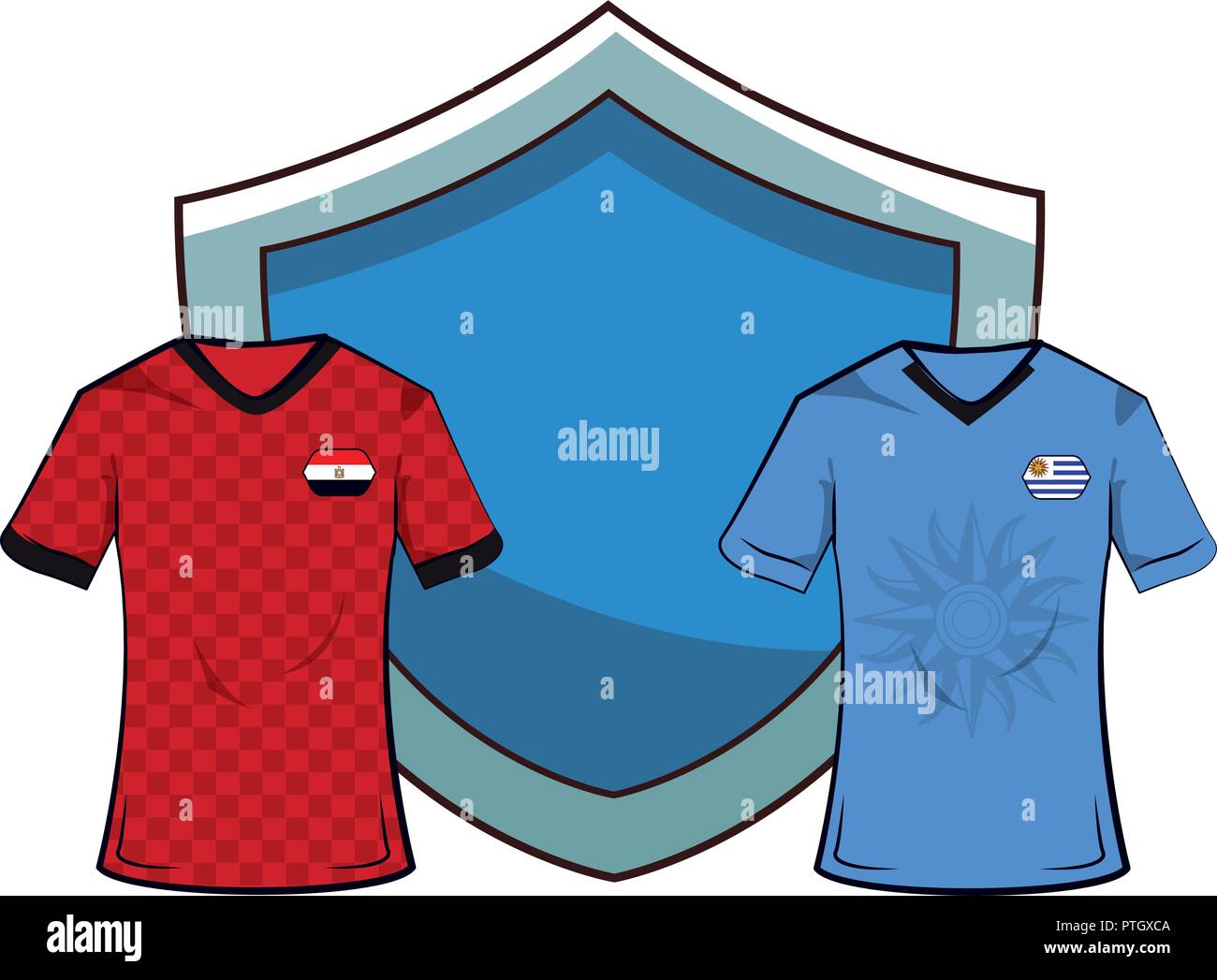 Soccer team uniforms Stock Vector Image & Art Alamy