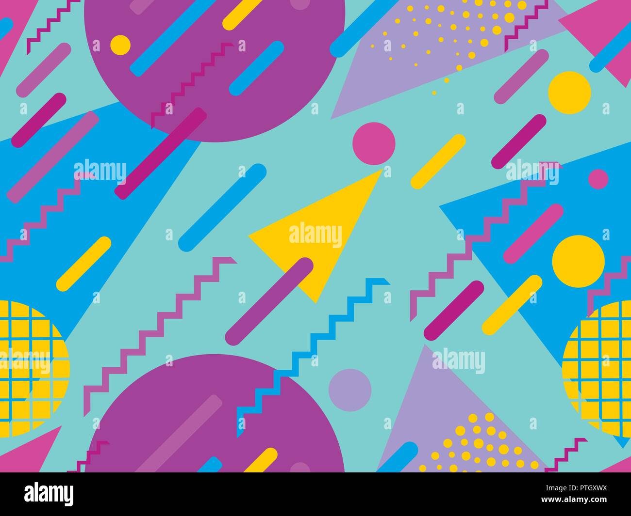 Memphis Seamless Pattern Geometric Elements Memphis In The Style Of memphis-seamless-pattern-geometric-elements-memphis-in-the-style-of