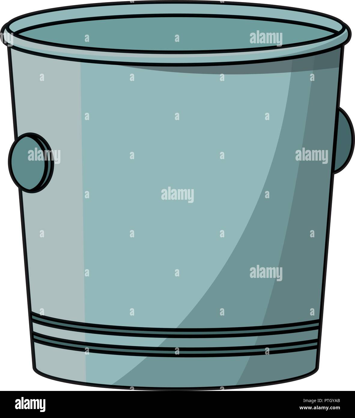 Empty ice bucket Stock Vector Image & Art Alamy