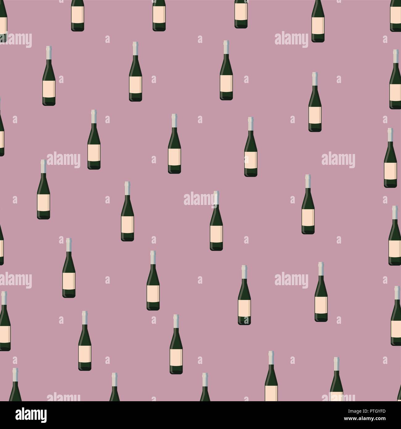 Wine bottles background Stock Vector Image & Art Alamy