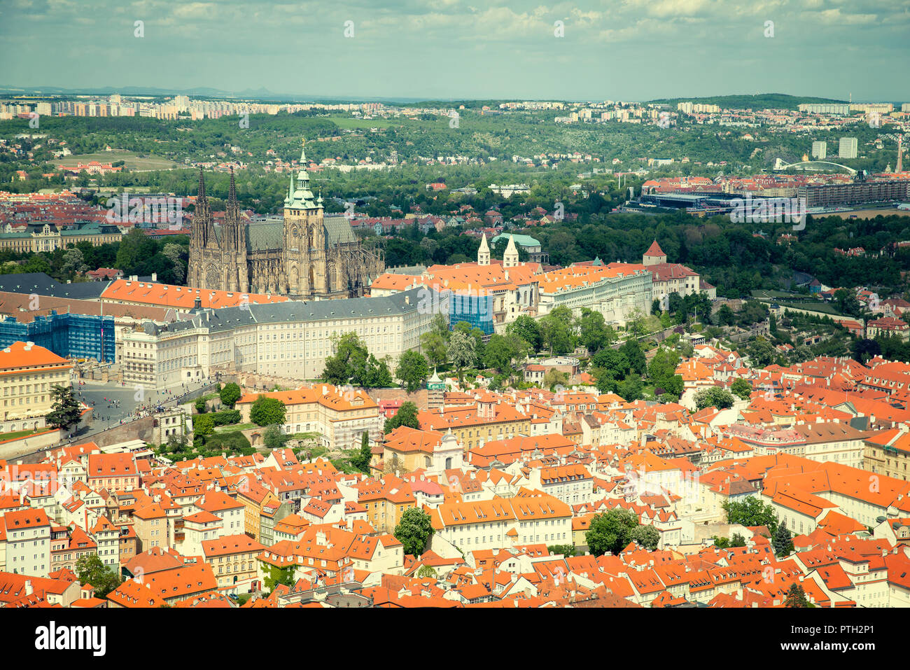Praha View Top view travel orange hi-res stock photography and images - Alamy