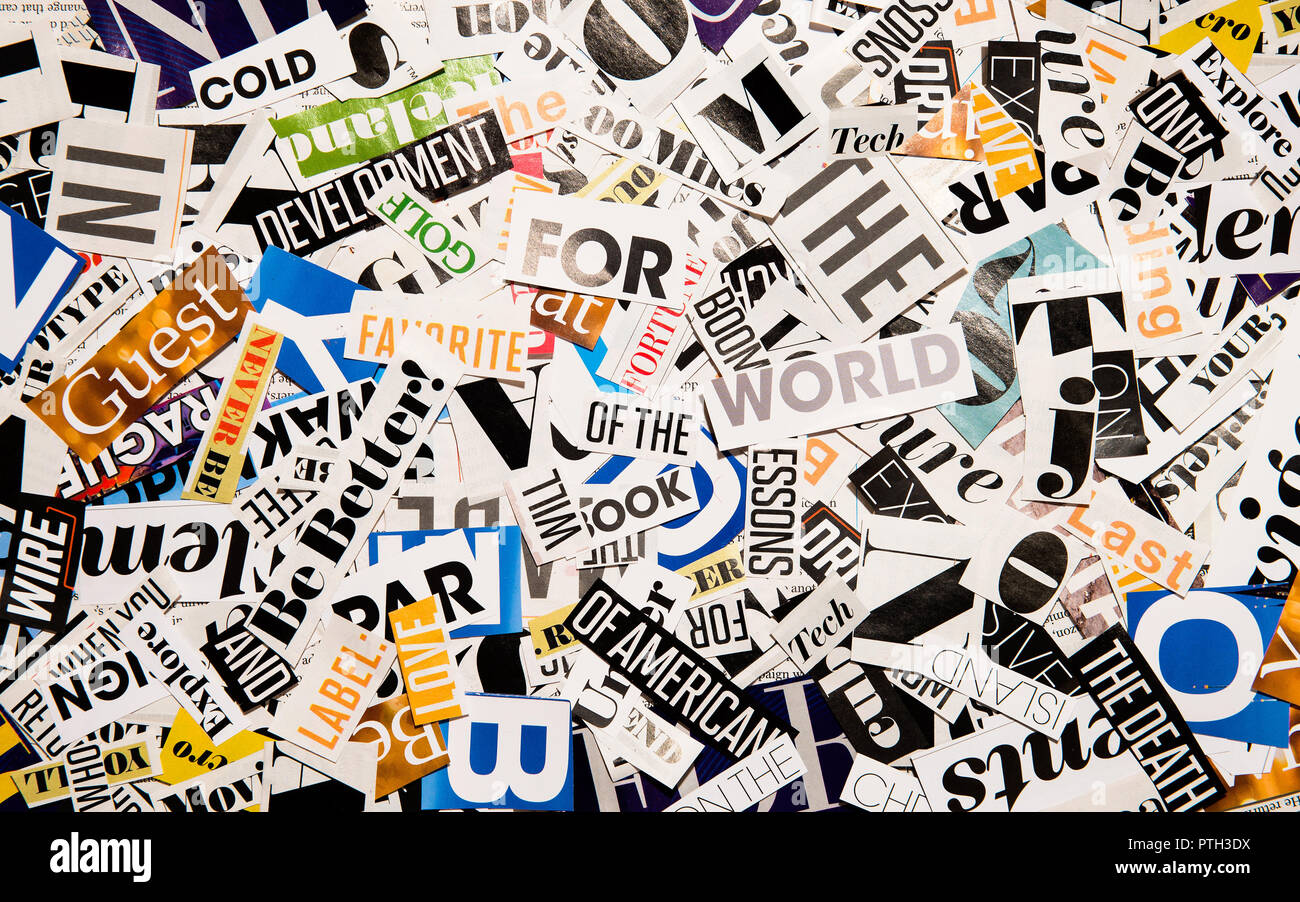 abstract background with letters Stock Photo - Alamy