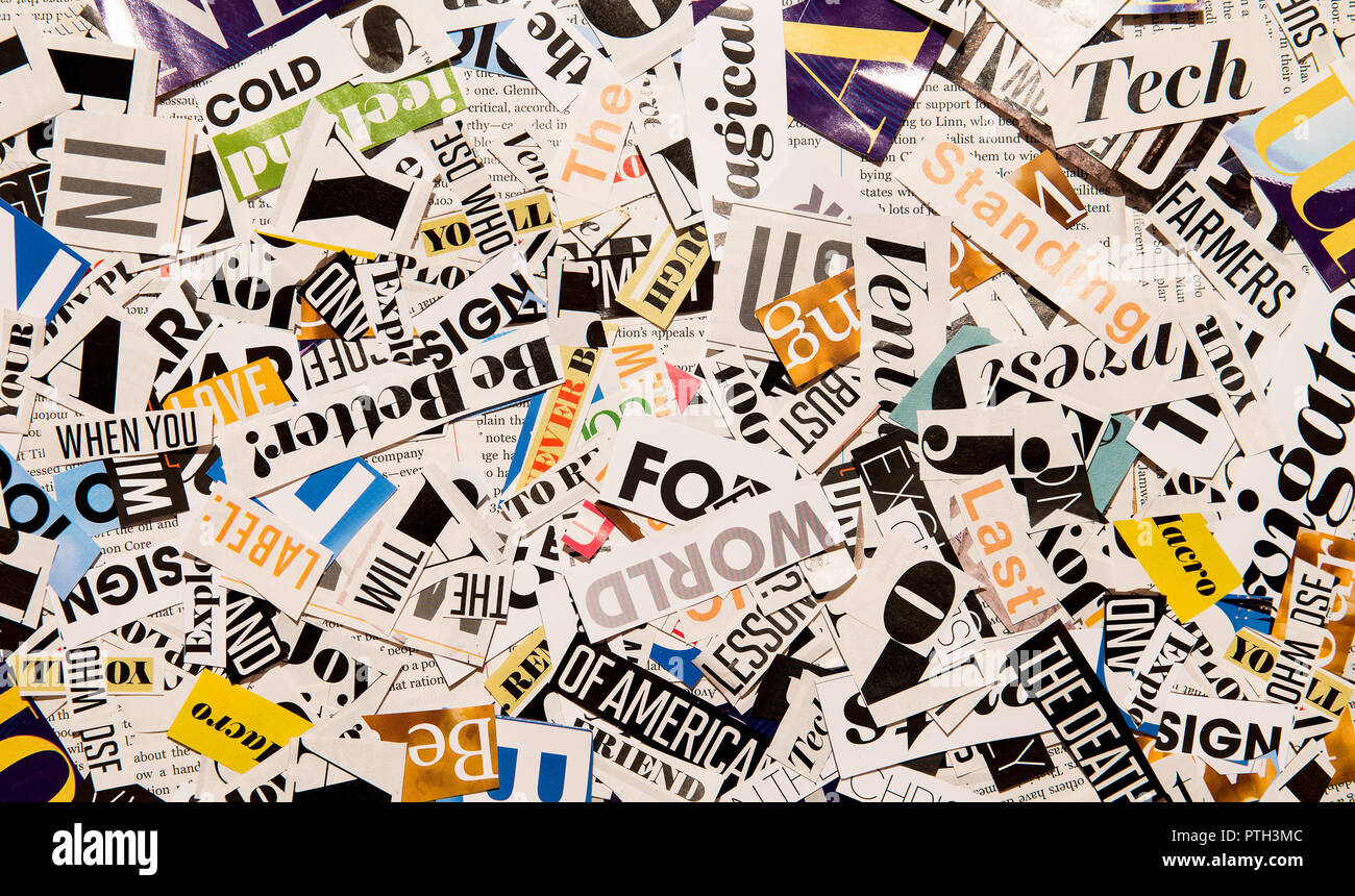 abstract background with letters Stock Photo - Alamy