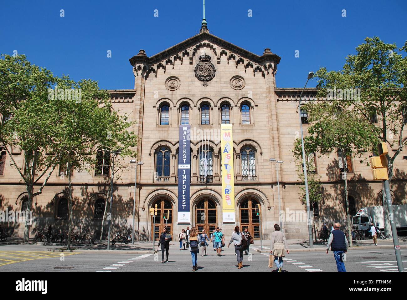 The University of Barcelona in Catalonia on April 17, 2018. Designed by
